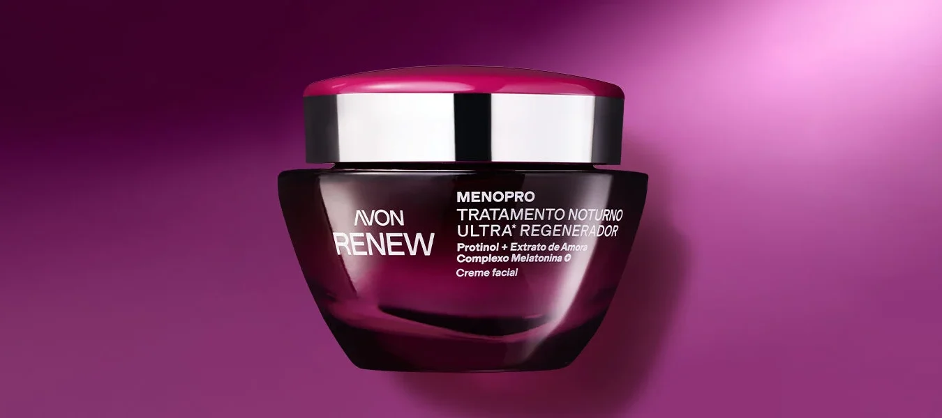 Avon Renew Lança Linha de Cuidados para a Pele na Menopausa