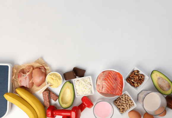 Ilustração do metabolismo energético e os papéis dos macronutrientes na nutrição esportiva